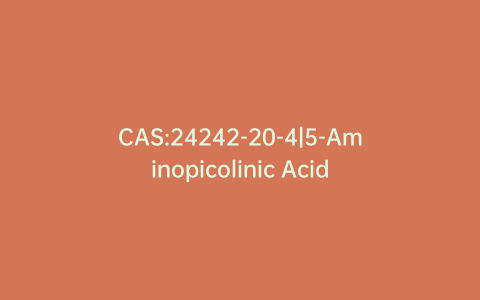 CAS:24242-20-4|5-Aminopicolinic Acid