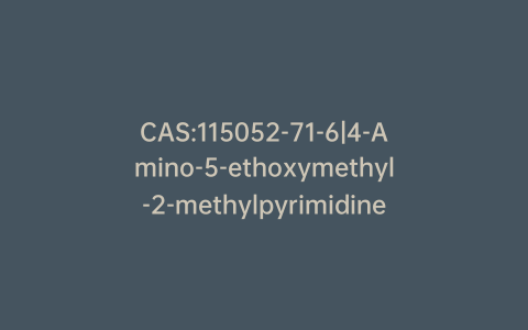 CAS:115052-71-6|4-Amino-5-ethoxymethyl-2-methylpyrimidine Hydrobromide