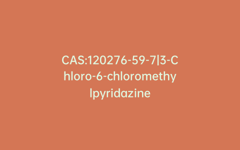 CAS:120276-59-7|3-Chloro-6-chloromethylpyridazine