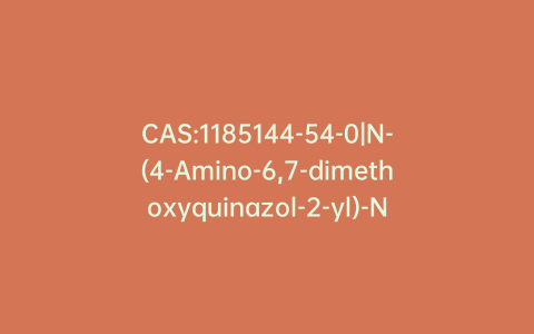 CAS:1185144-54-0|N-(4-Amino-6,7-dimethoxyquinazol-2-yl)-N-(methyl-d3)-2-cyanoethylamine