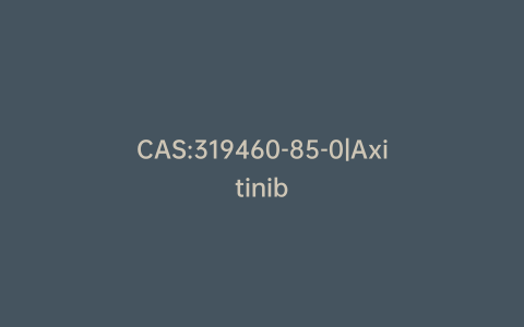 CAS:319460-85-0|Axitinib