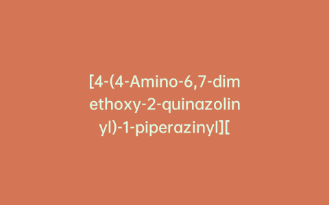 [4-(4-Amino-6,7-dimethoxy-2-quinazolinyl)-1-piperazinyl][(5S)-tetrahydro-5-methyl-2-furanyl]methanone
