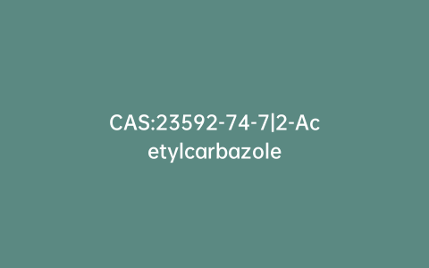 CAS:23592-74-7|2-Acetylcarbazole