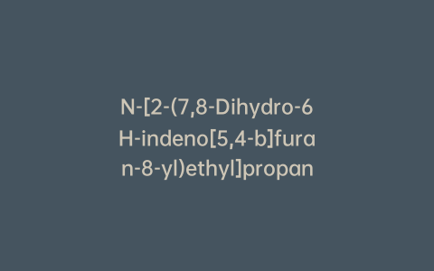 N-[2-(7,8-Dihydro-6H-indeno[5,4-b]furan-8-yl)ethyl]propanamide