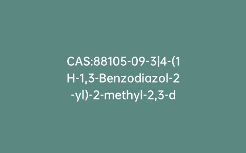 CAS:88105-09-3|4-(1H-1,3-Benzodiazol-2-yl)-2-methyl-2,3-dihydro-1H-pyrazol-3-imine