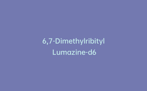 6,7-Dimethylribityl Lumazine-d6