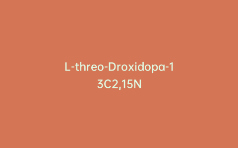 L-threo-Droxidopa-13C2,15N