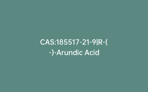 CAS:185517-21-9|R-(-)-Arundic Acid