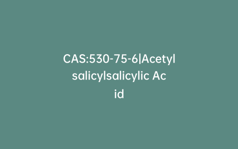 CAS:530-75-6|Acetylsalicylsalicylic Acid