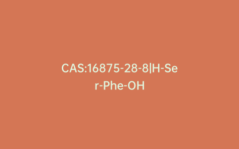 CAS:16875-28-8|H-Ser-Phe-OH
