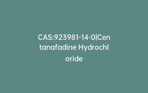 CAS:923981-14-0|Centanafadine Hydrochloride