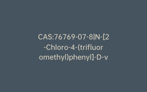 CAS:76769-07-8|N-[2-Chloro-4-(trifluoromethyl)phenyl]-D-valine