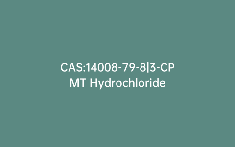 CAS:14008-79-8|3-CPMT Hydrochloride