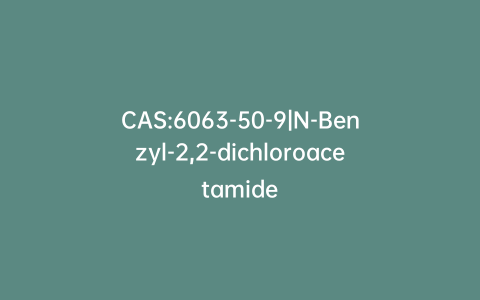 CAS:6063-50-9|N-Benzyl-2,2-dichloroacetamide