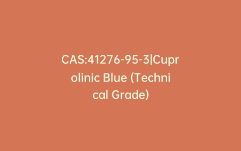 CAS:41276-95-3|Cuprolinic Blue (Technical Grade)
