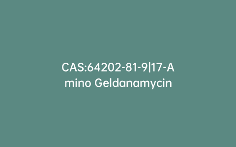 CAS:64202-81-9|17-Amino Geldanamycin