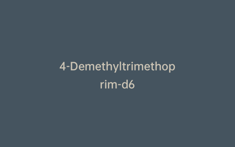 4-Demethyltrimethoprim-d6