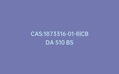 CAS:1873316-01-8|CBDA 510 BS