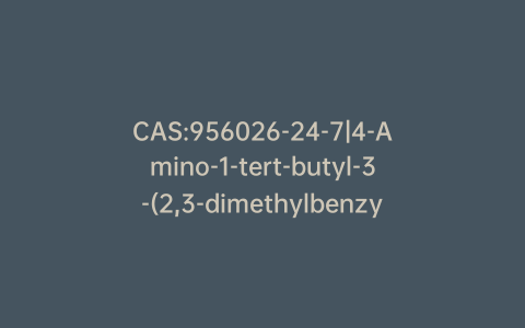 CAS:956026-24-7|4-Amino-1-tert-butyl-3-(2,3-dimethylbenzyl)pyrazolo[3,4-d]pyrimidine