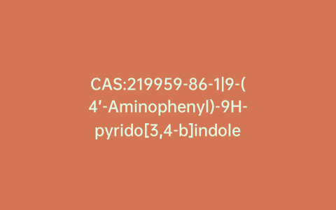 CAS:219959-86-1|9-(4’-Aminophenyl)-9H-pyrido[3,4-b]indole