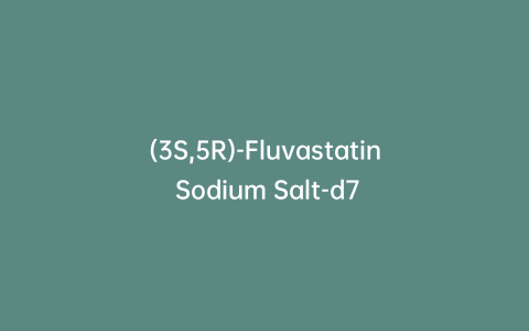 (3S,5R)-Fluvastatin Sodium Salt-d7