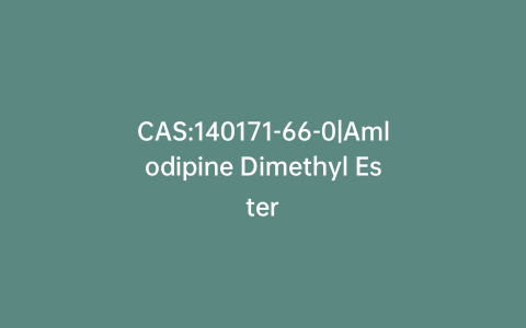 CAS:140171-66-0|Amlodipine Dimethyl Ester