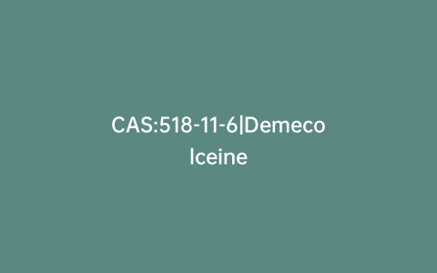 CAS:518-11-6|Demecolceine