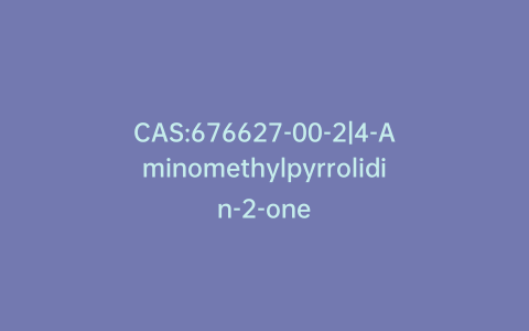 CAS:676627-00-2|4-Aminomethylpyrrolidin-2-one