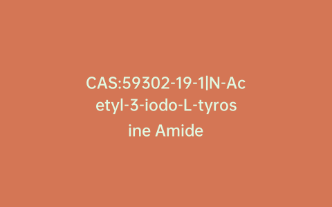 CAS:59302-19-1|N-Acetyl-3-iodo-L-tyrosine Amide