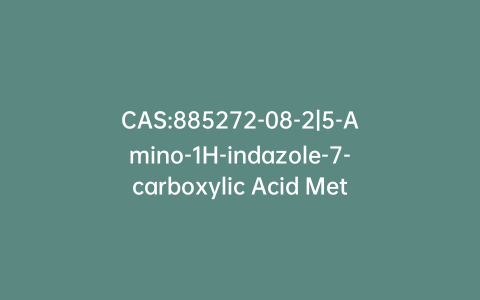 CAS:885272-08-2|5-Amino-1H-indazole-7-carboxylic Acid Methyl Ester