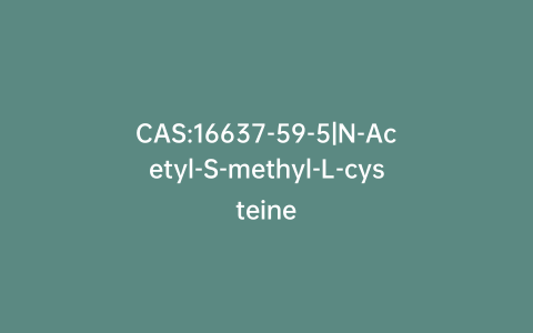 CAS:16637-59-5|N-Acetyl-S-methyl-L-cysteine