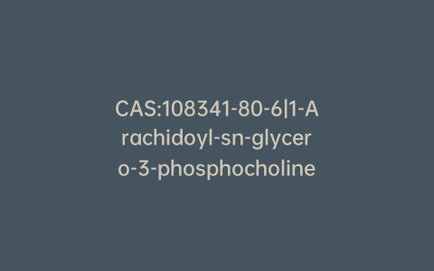 CAS:108341-80-6|1-Arachidoyl-sn-glycero-3-phosphocholine