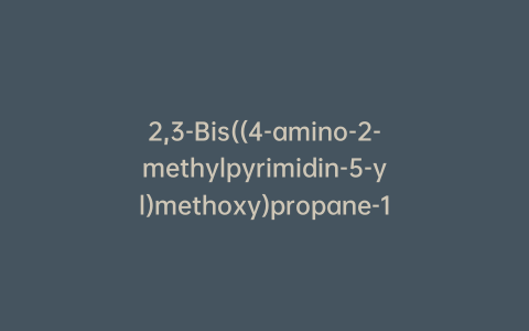 2,3-Bis((4-amino-2-methylpyrimidin-5-yl)methoxy)propane-1-thiol