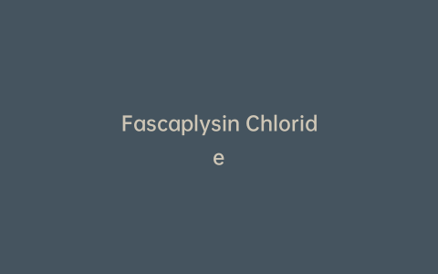 Fascaplysin Chloride