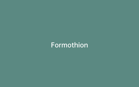 Formothion