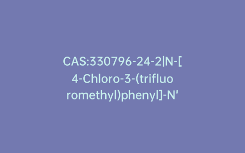 CAS:330796-24-2|N-[4-Chloro-3-(trifluoromethyl)phenyl]-N’-[[3-(4-fluorophenyl)-3,4-dihydro-4-oxo-2-quinazolinyl]methyl]urea