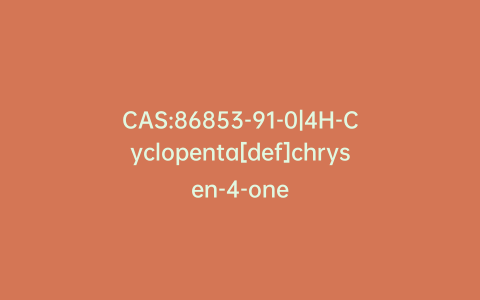 CAS:86853-91-0|4H-Cyclopenta[def]chrysen-4-one