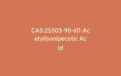 CAS:25503-90-6|1-Acetylisonipecotic Acid