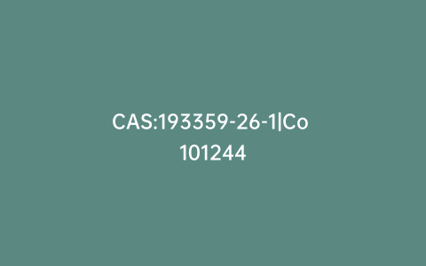 CAS:193359-26-1|Co 101244