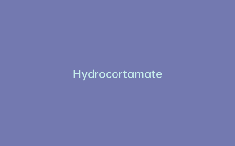 Hydrocortamate