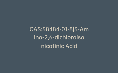 CAS:58484-01-8|3-Amino-2,6-dichloroisonicotinic Acid