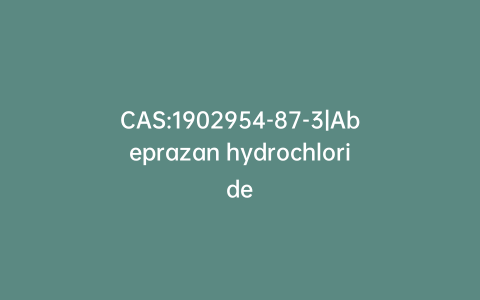 CAS:1902954-87-3|Abeprazan hydrochloride