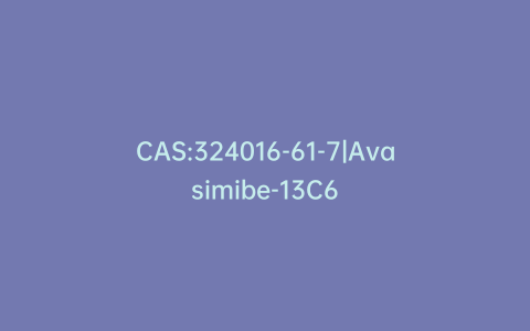 CAS:324016-61-7|Avasimibe-13C6