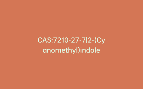 CAS:7210-27-7|2-(Cyanomethyl)indole
