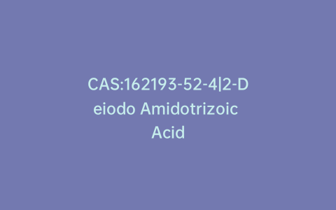 CAS:162193-52-4|2-Deiodo Amidotrizoic Acid
