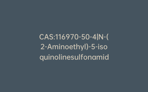 CAS:116970-50-4|N-(2-Aminoethyl)-5-isoquinolinesulfonamide Hydrochloride