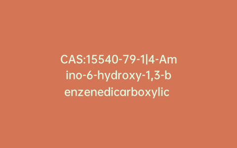 CAS:15540-79-1|4-Amino-6-hydroxy-1,3-benzenedicarboxylic Acid