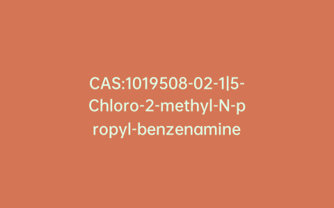 CAS:1019508-02-1|5-Chloro-2-methyl-N-propyl-benzenamine