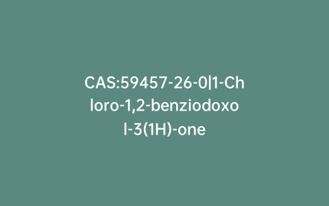 CAS:59457-26-0|1-Chloro-1,2-benziodoxol-3(1H)-one