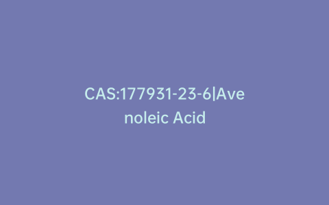 CAS:177931-23-6|Avenoleic Acid